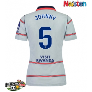 Atletico Madrid Johnny Cardoso #5 Kolmaspaita Naisten 2026-27 Lyhythihainen